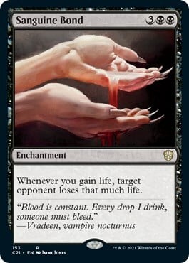 Sanguine Bond Card Front