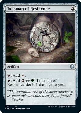Talisman of Resilience Card Front