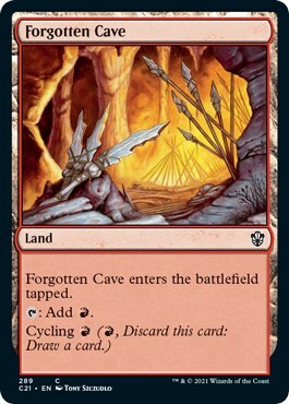 Caverna Dimenticata Card Front