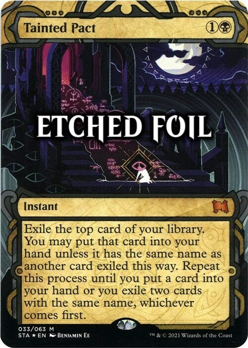Tainted Pact Card Front