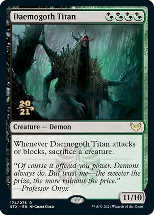 Daemogoth Titan Card Front