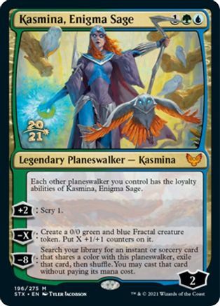 Kasmina, Enigma Sage Card Front