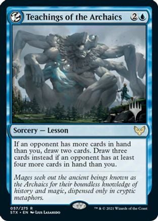 Teachings of the Archaics Card Front
