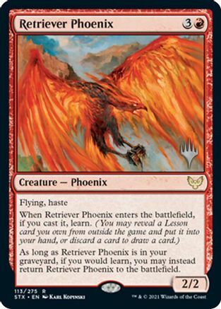 Retriever Phoenix Card Front