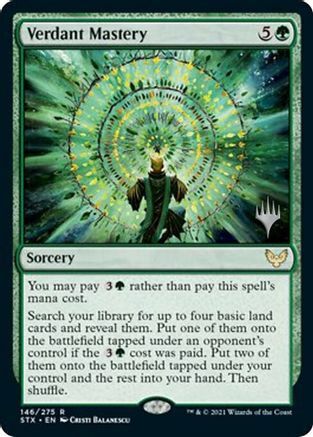 Verdant Mastery Card Front