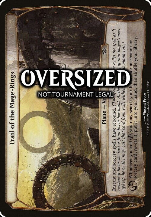 Trail of the Mage-Rings Card Front