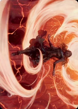 Art Series: Crackle with Power Card Front