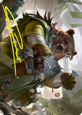 Art Series: Professor of Zoomancy Card Front