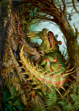 Art Series: Blex, Vexing Pest Card Front