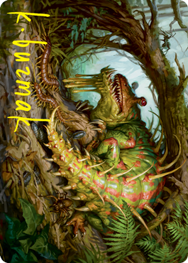 Art Series: Blex, Vexing Pest Card Front