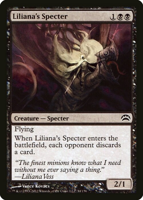 Liliana's Specter Card Front