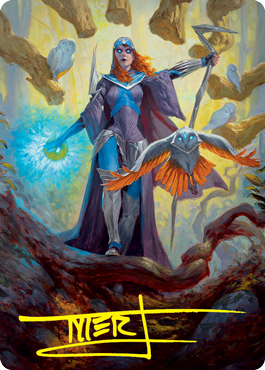 Art Series: Kasmina, Enigma Sage Card Front