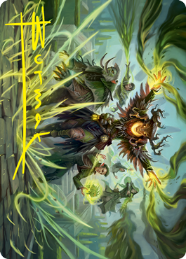 Art Series: Witherbloom Command Card Front