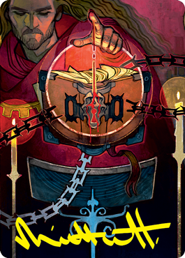 Art Series: Sign in Blood Card Front