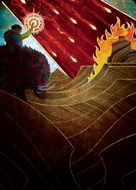 Art Series: Stone Rain Card Front