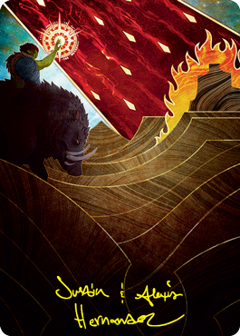 Art Series: Stone Rain Card Front