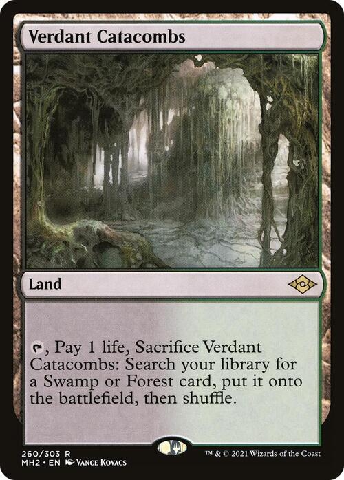Verdant Catacombs Card Front