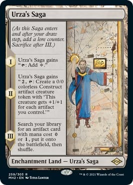 Urza's Saga Card Front