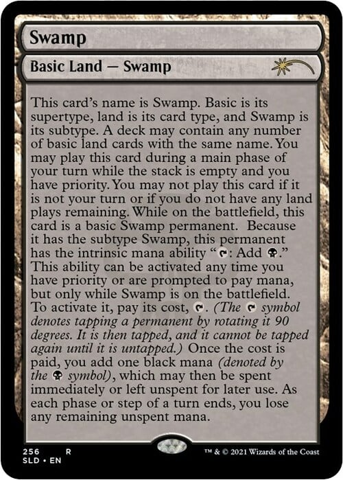 Swamp Card Front