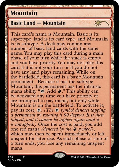 Mountain Card Front