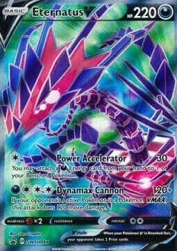 Eternatus V Card Front