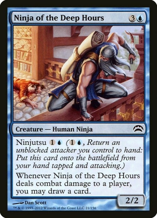 Ninja of the Deep Hours Card Front