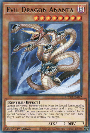 Evil Dragon Ananta Card Front
