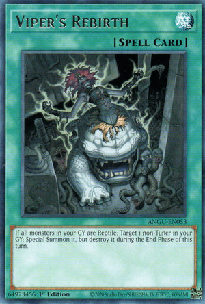 Viper's Rebirth Card Front