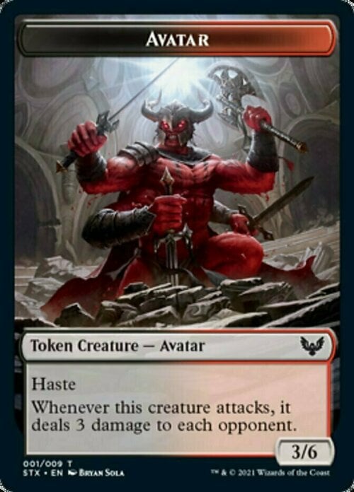 Avatar // Fractal Card Front