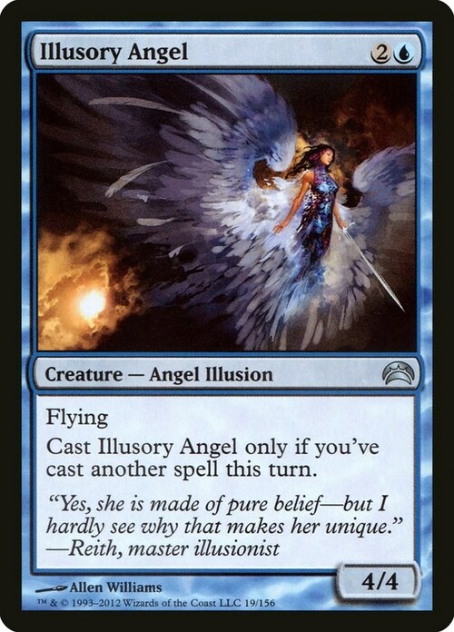 Illusory Angel Card Front