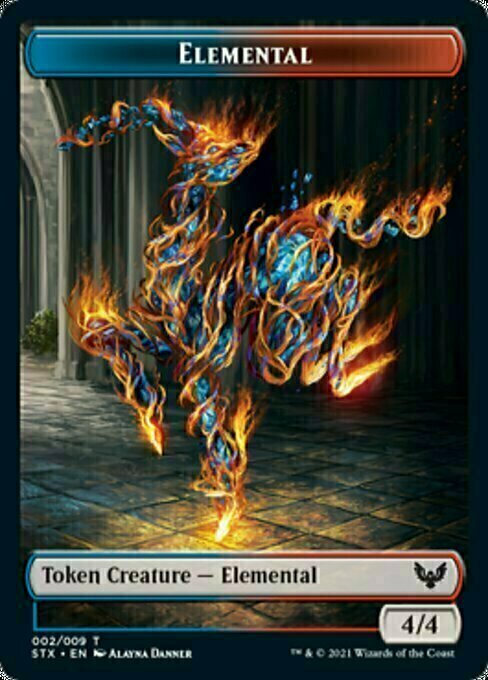 Elemental // Spirit Card Front