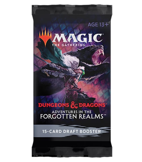 Magic the Gathering Adventures in the Forgotten Realms Collector Booster Pack x1