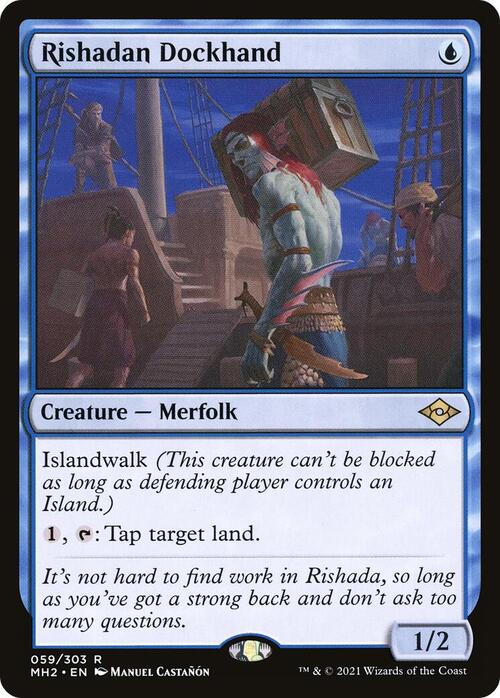 Rishadan Dockhand Card Front