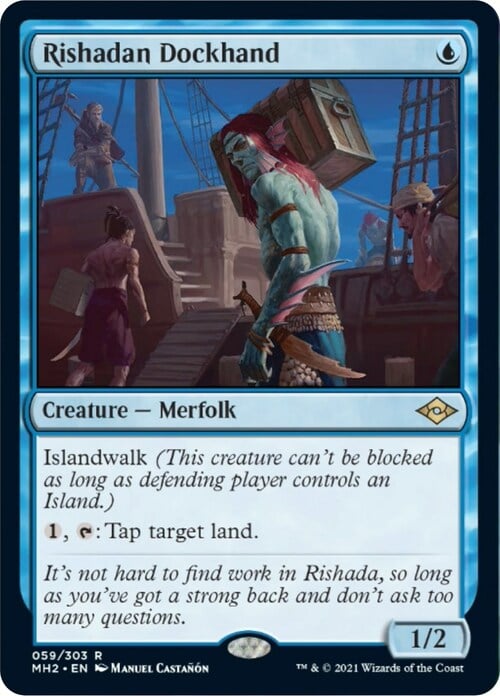 Rishadan Dockhand Card Front