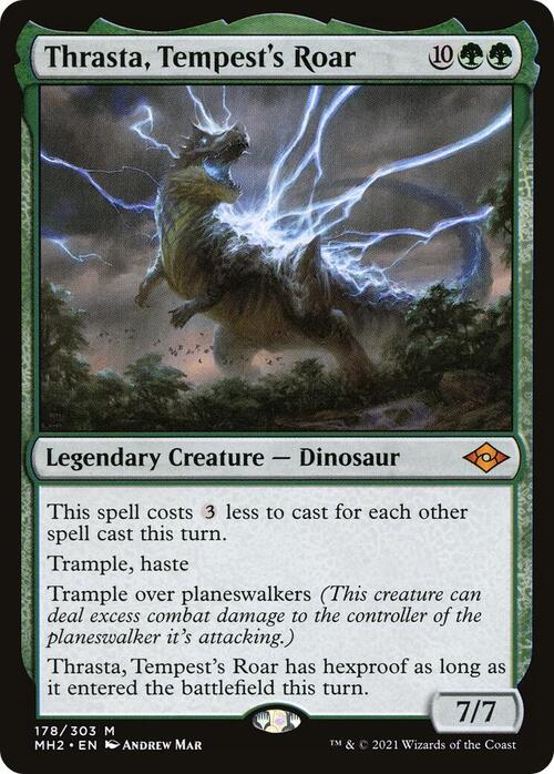 Thrasta, rugido de la tempestad Frente