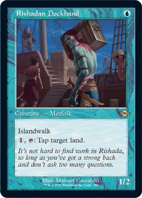Rishadan Dockhand Card Front