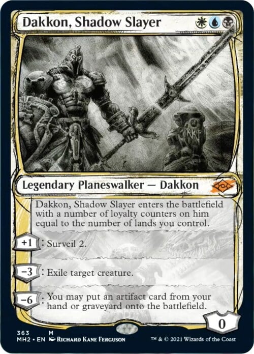 Dakkon, Shadow Slayer Card Front