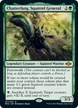 Chatterfang, Squirrel General Card Front