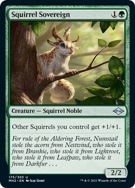 Squirrel Sovereign Card Front