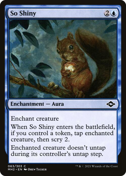 So Shiny Card Front