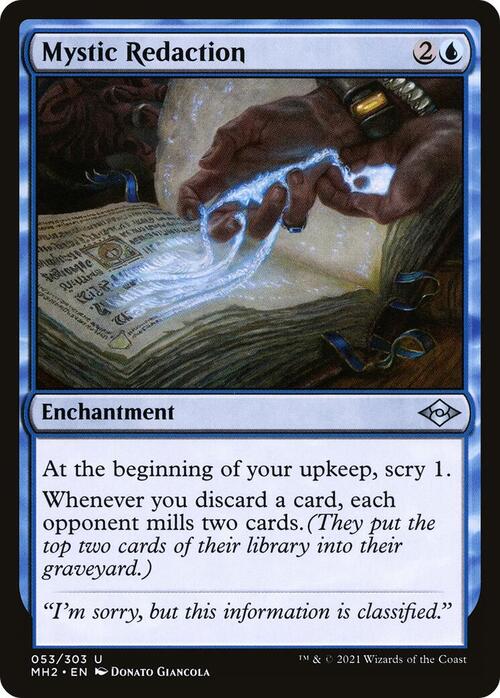 Censura Mistica Card Front