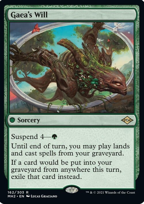 Gaea's Will Card Front