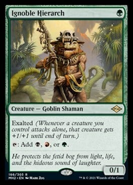 Ignoble Hierarch Card Front