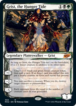 Grist, the Hunger Tide Card Front