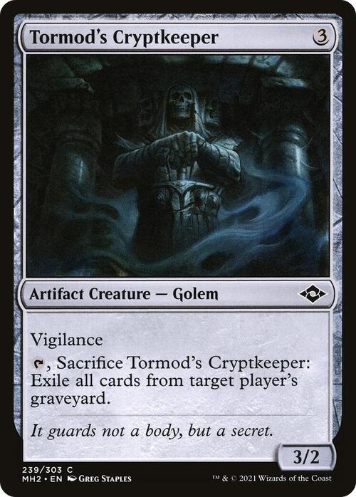 Guardián de la cripta de Tormod Frente