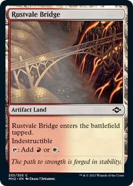 Rustvale Bridge Card Front