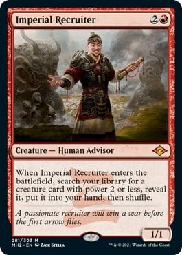 Imperial Recruiter Card Front