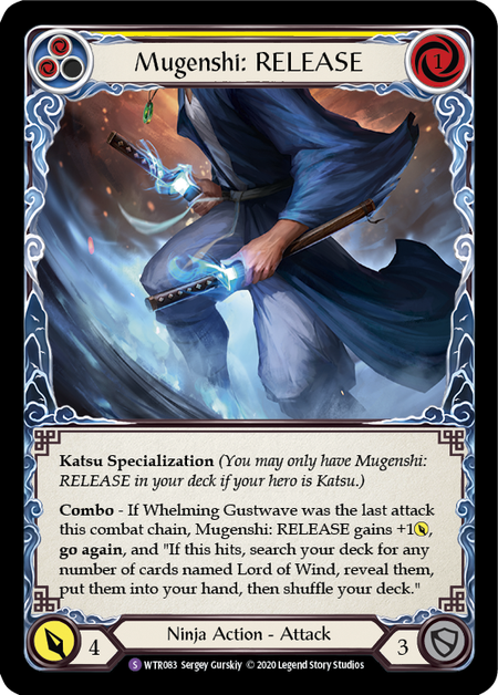 Mugenshi: RELEASE Card Front