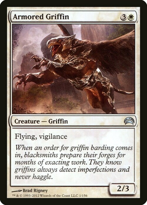 Armored Griffin Card Front