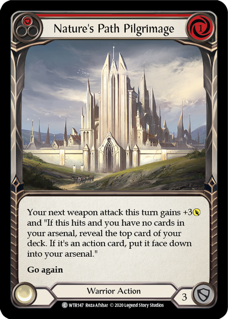 Nature's Path Pilgrimage - Red Card Front